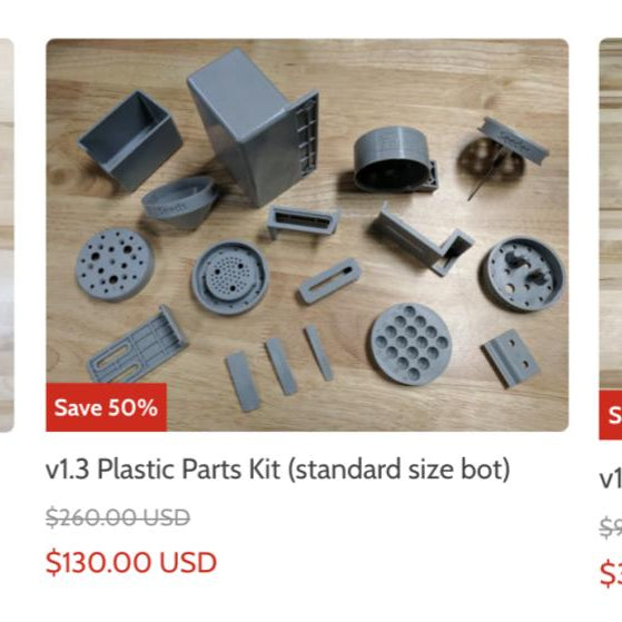 FarmBot Parts Sale!