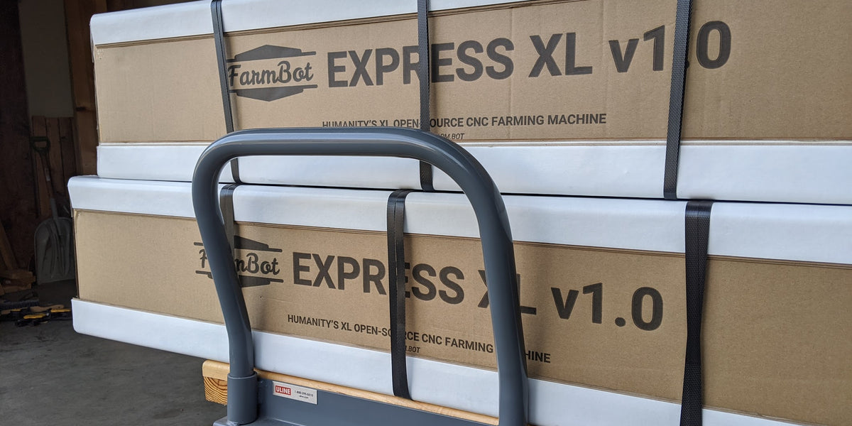 First FarmBot Express and Express XL Deliveries