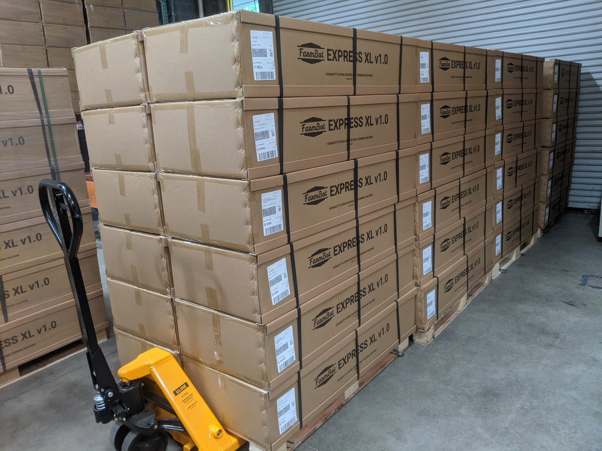 FarmBot Express, now available from inventory