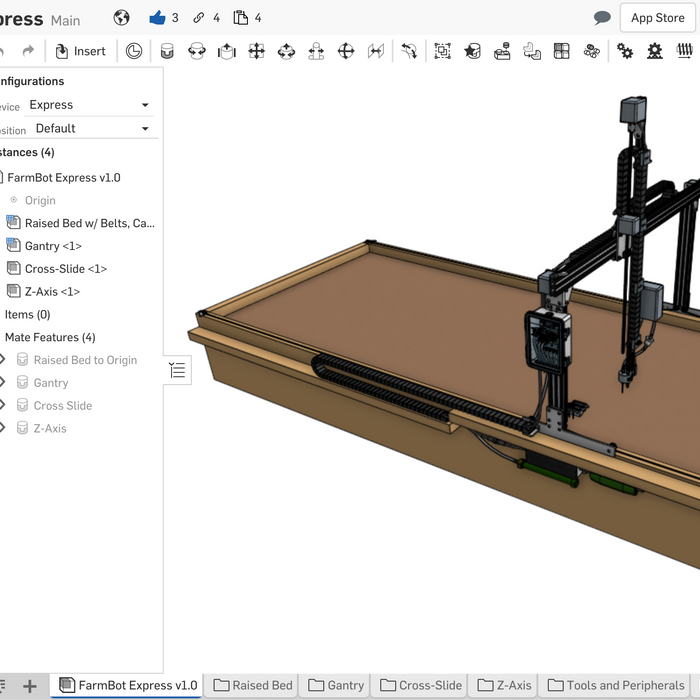 FarmBot Express v1.0 CAD Models: Now Available
