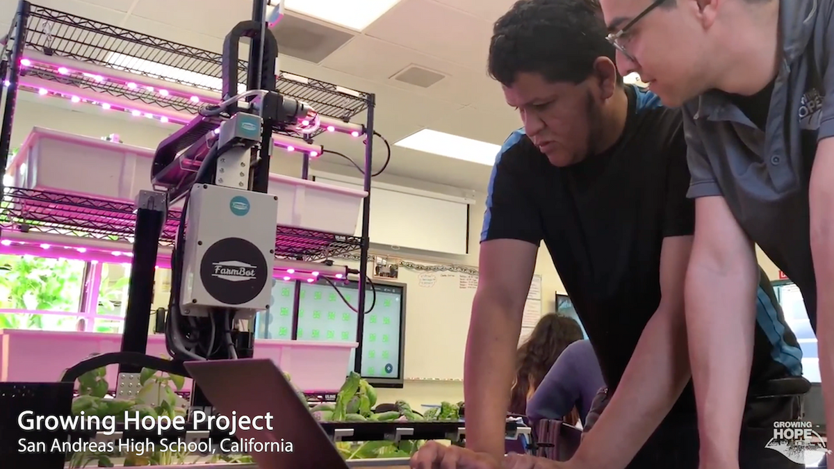 FarmBot in Education - Inspiring the Next Generation of Farmers