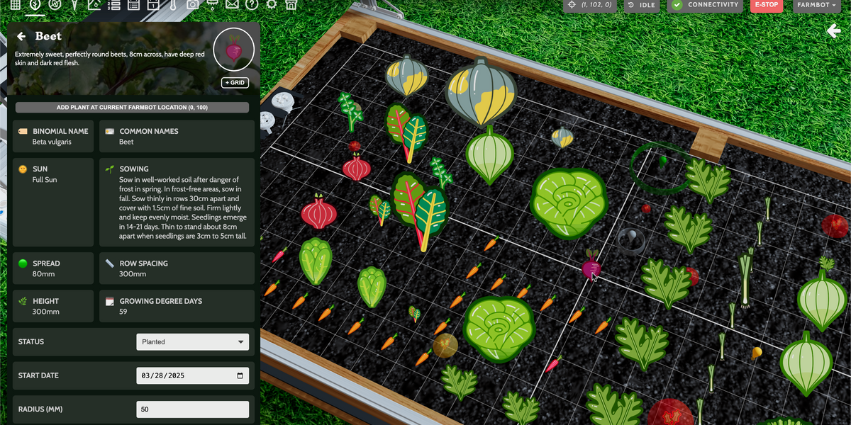 March 28, 2025 Software Update — FarmBot