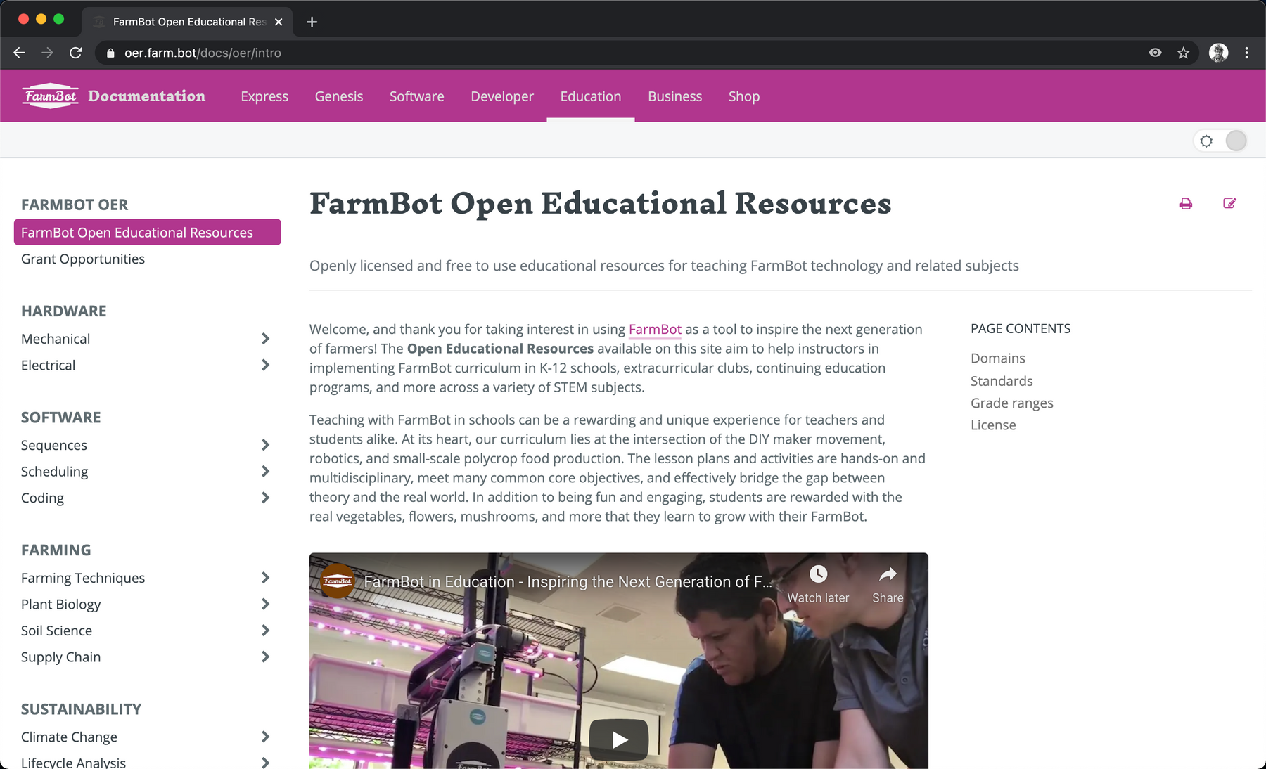 FarmBot Open Educational Resources Beta