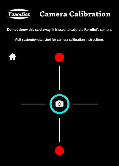 Camera Calibration Card FarmBot