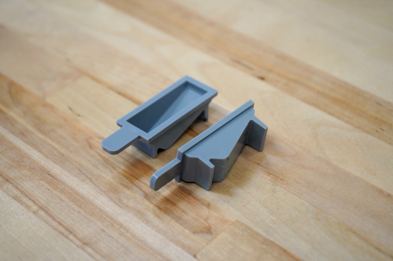 Gantry-Mounted Seed Troughs and Holder